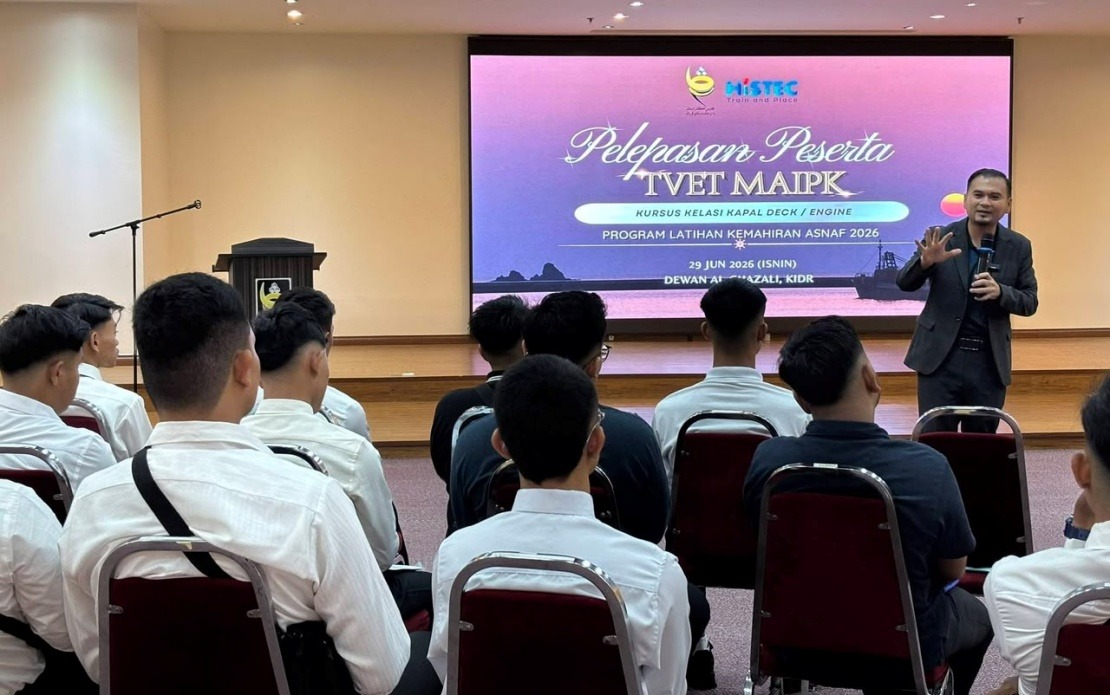 Perak Islamic Council Invests RM470,000 In Maritime Skills For Underprivileged Youth