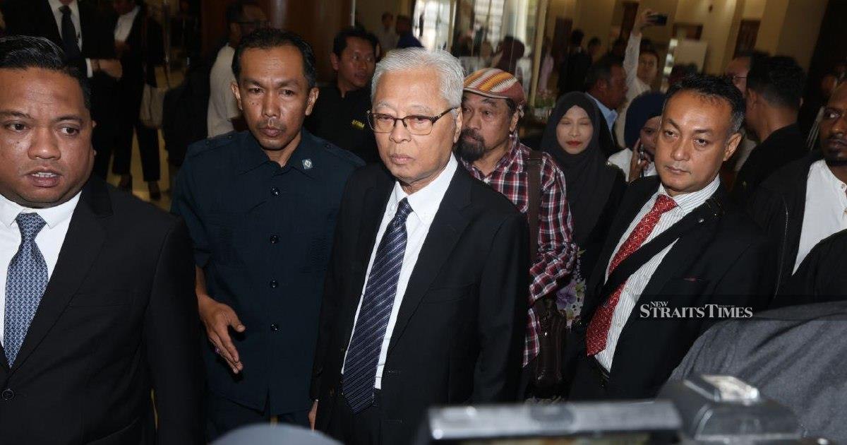 Former PM Ismail Sabri Released on RM300,000 Bail Posted by His Son