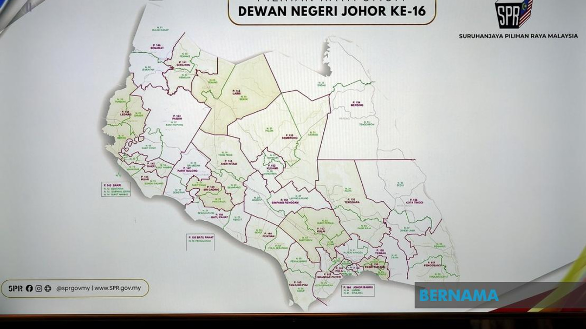 Johor State Election Kicks Off With Nomination Day as Seven Parties Field Full or Partial Slates