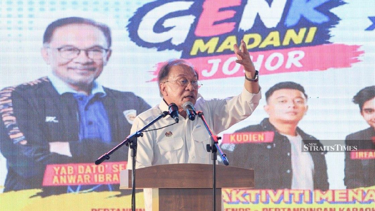 PM Anwar Reassures Johor on Equal Development Status Across All States