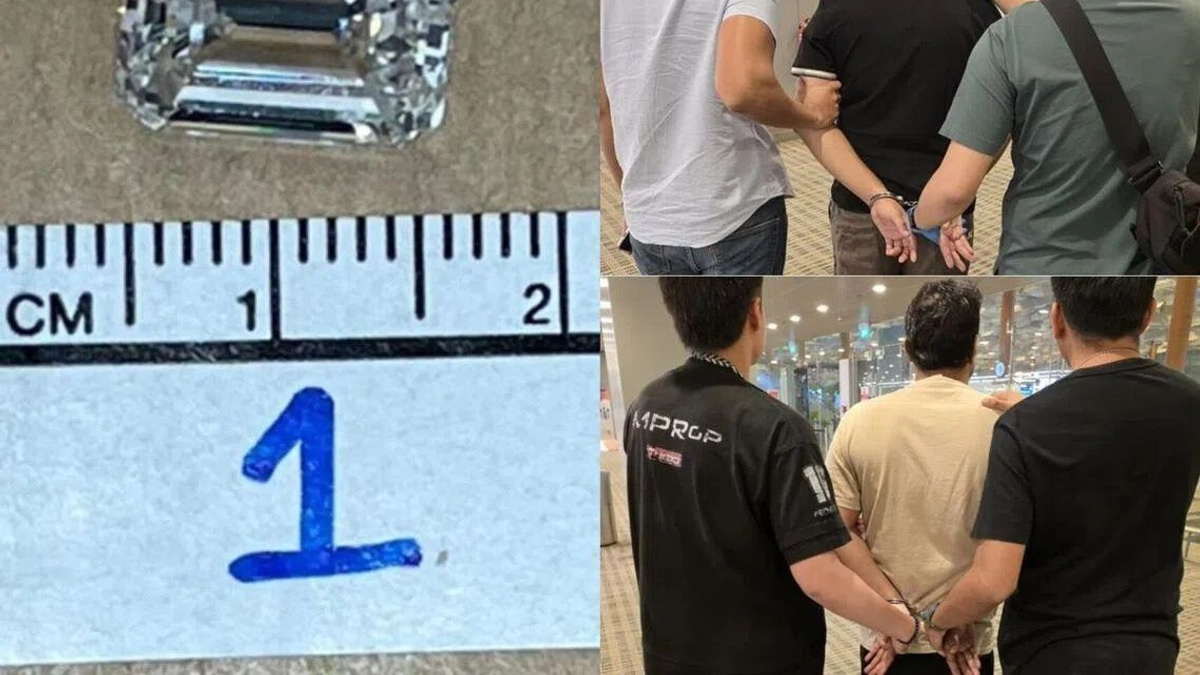 Two men arrested for S$235,000 diamond theft at Singapore Chinatown jewellery store