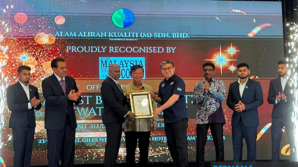 AAK Achieves Malaysian Book of Records Recognition for Penang's Largest Dewatering Plant