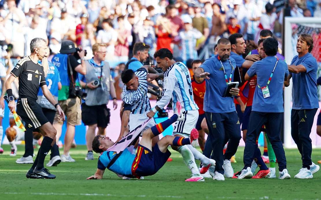 FIFA Opens Disciplinary Probe Into Argentina's Conduct During World Cup Final Against Spain