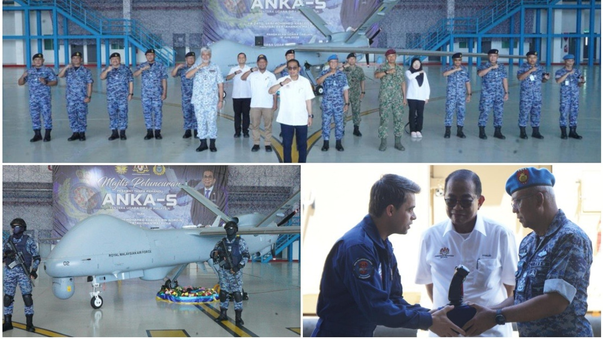 Malaysia's New ANKA-S Drone Fleet Transforms Maritime Surveillance in South China Sea