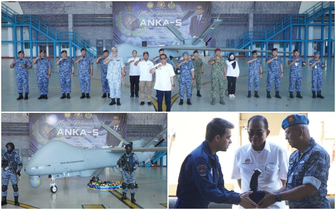 Malaysia's New ANKA-S Drone Fleet Transforms Maritime Surveillance in South China Sea