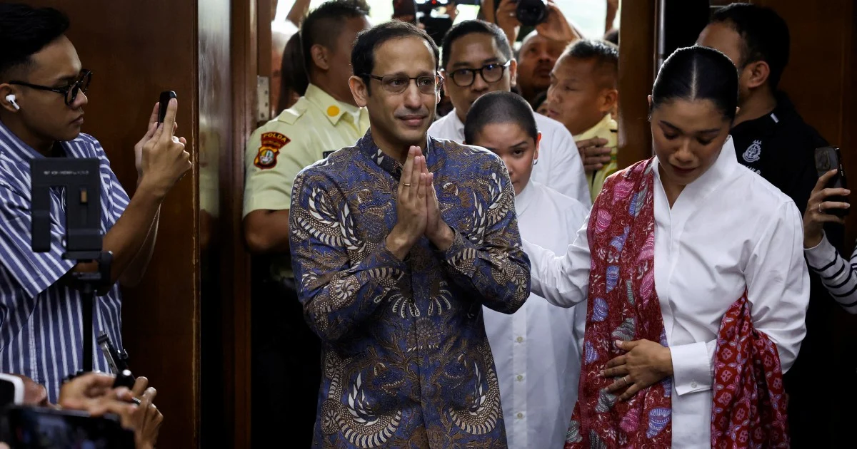 Indonesian Court Jails Former Education Minister and Gojek Co-founder Nadiem Makarim for Graft
