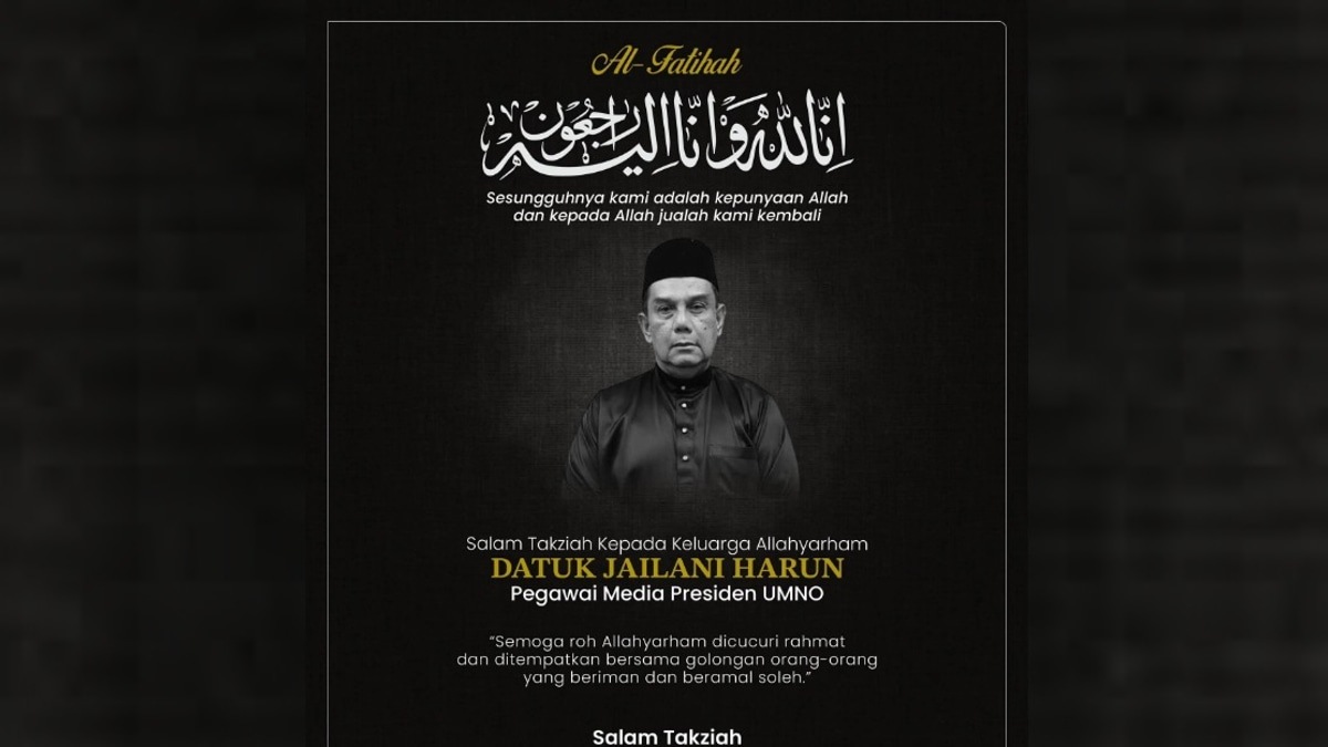 Ahmad Zahid Mourns Passing of Veteran Journalist Jailani Harun