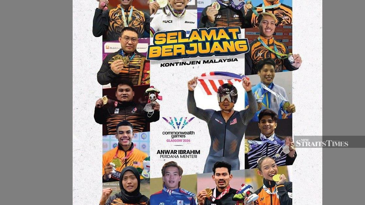Anwar Rallies Malaysian Athletes as Commonwealth Games Contingent Prepares for Glasgow