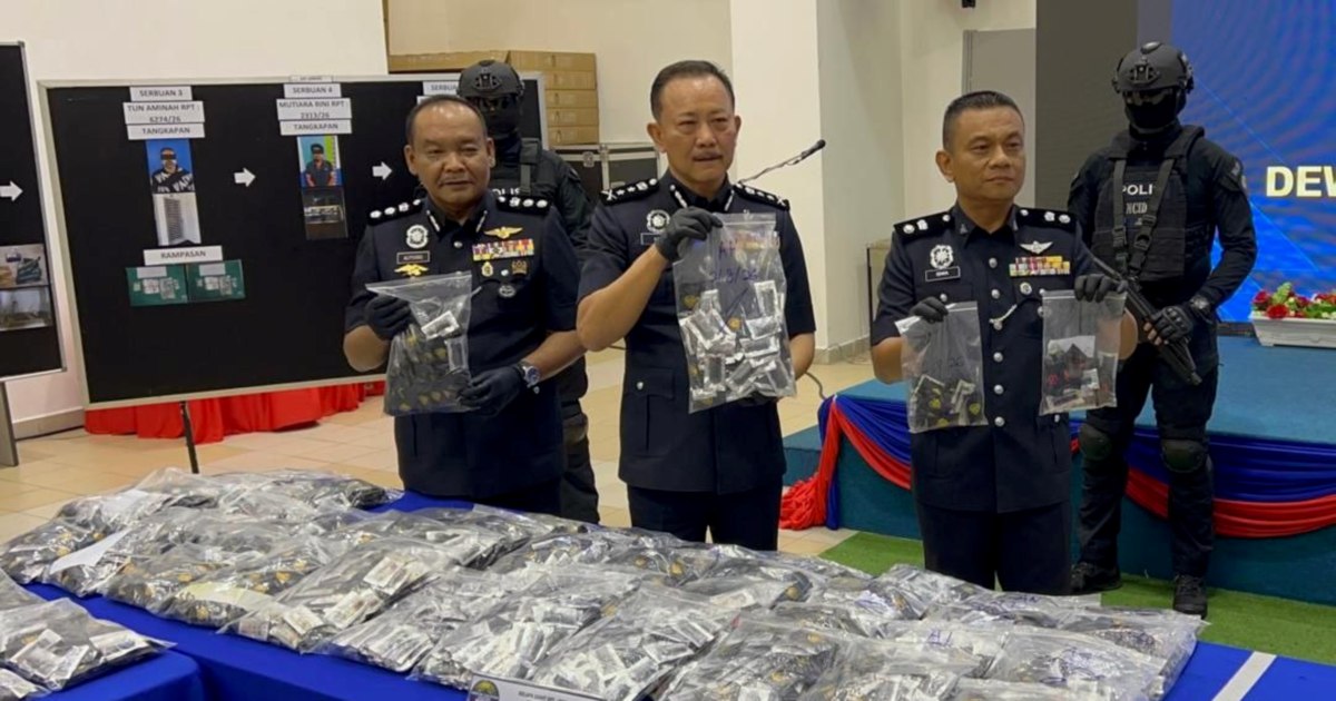 Police dismantle RM10.68 million drug-laced vape operation in Johor; seven in custody