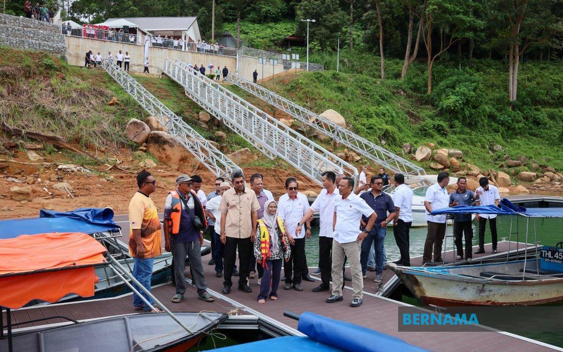 RM8.7 Million Tasik Kenyir Jetty Opens to Transform Lake Tourism