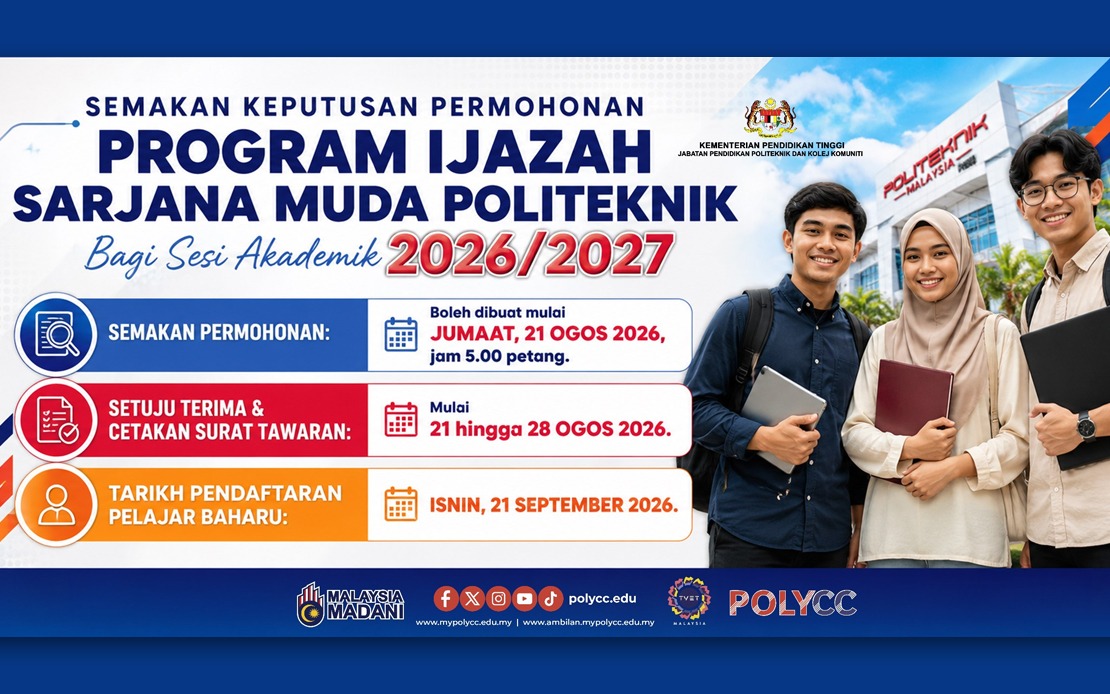 Polytechnic Bachelor's Degree Intake Results Now Open for Checking