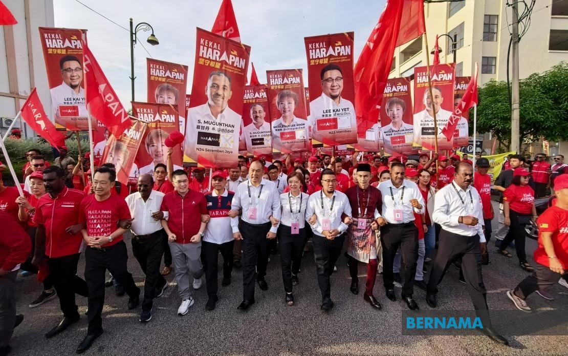 Four-way Battle Looms in Rahang as DAP Treasurer Defends Seat in Negeri Sembilan Poll