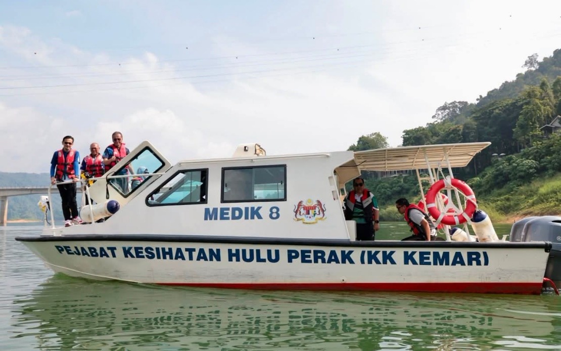 Malaysia's Health Ministry Launches Additional Boat Services to Reach Remote Orang Asli Communities in Hulu Perak