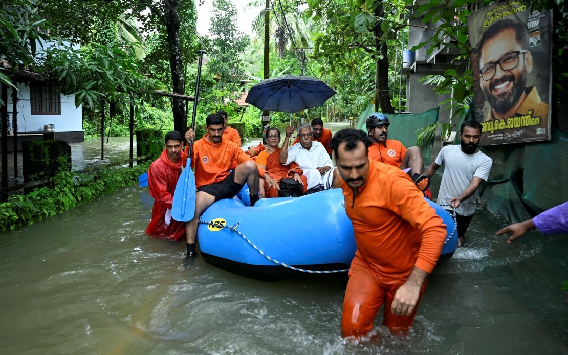 Kerala Death Toll From Monsoon Floods Climbs to 26 as India Issues Fresh Warnings