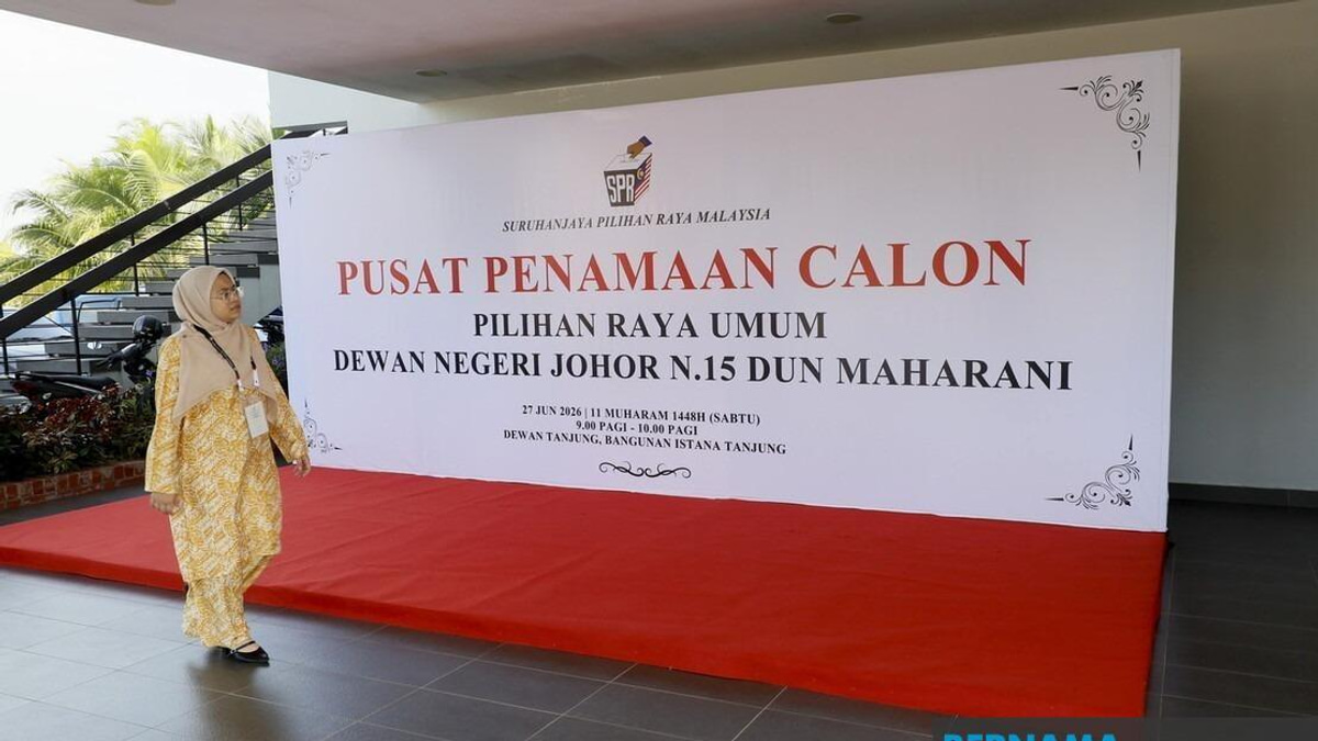 Johor's 16th State Election Kicks Off with Nominations Across 56 Centres