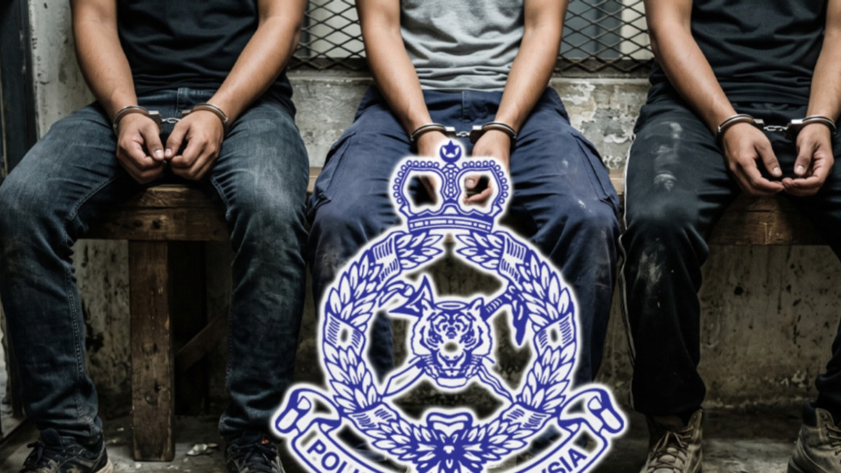 Three men arrested after motorcycle theft captured on viral social media video in Hulu Langat