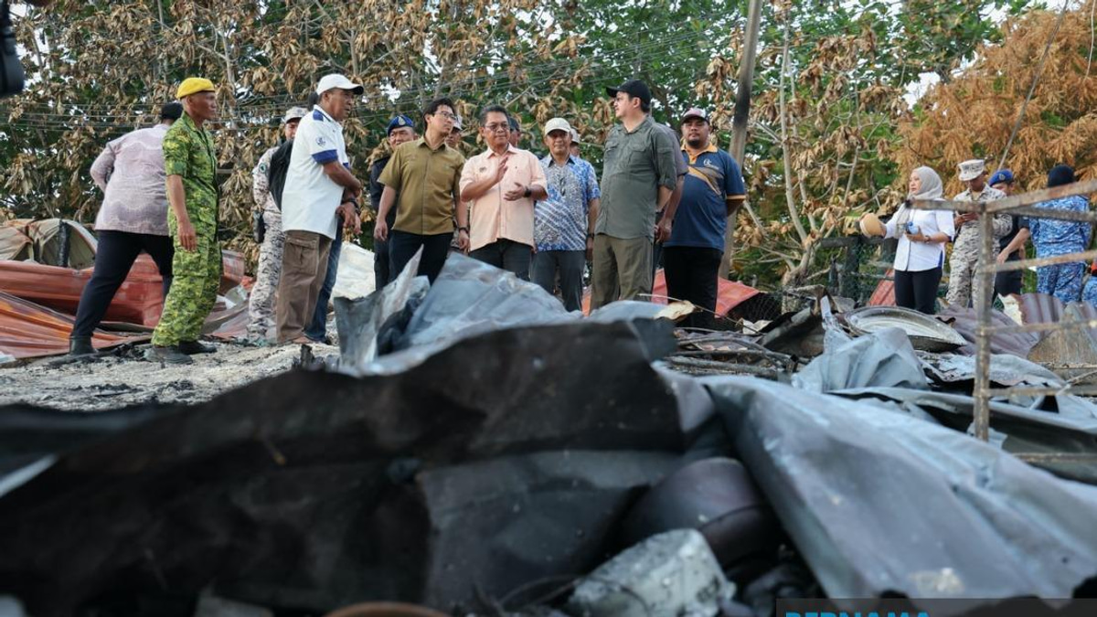 Federal Government Mobilises Aid For Pulau Nunuyan Fire Victims in Sabah