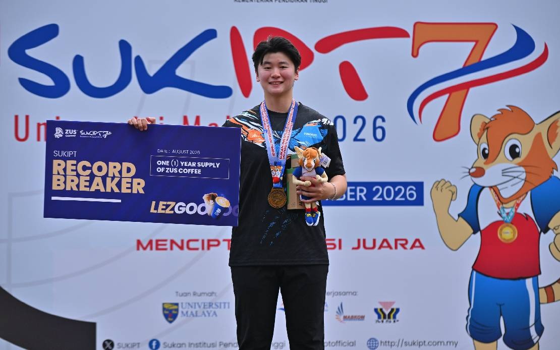 Javelin Star Ng Jing Xuan Breaks SUKIPT Meet Record as Universities Compete During National Day Week