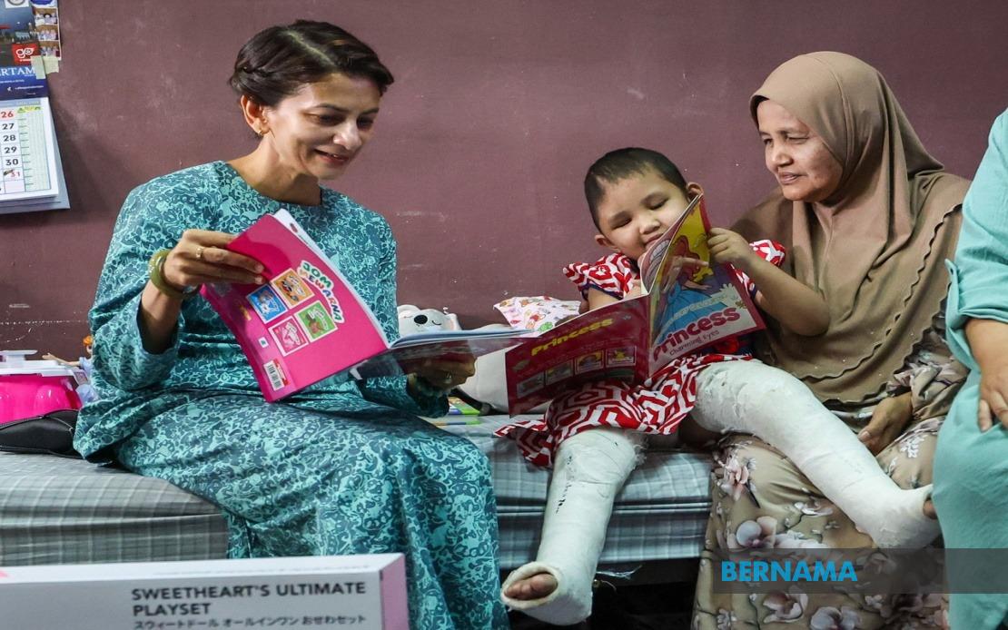Three-Year-Old Survivor of Kedah Crash Making Steady Recovery After Royal Visit