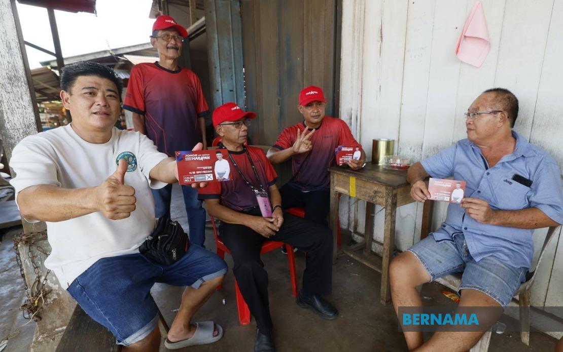 PH's Sri Medan Candidate Focuses on Community Service in Johor Campaign