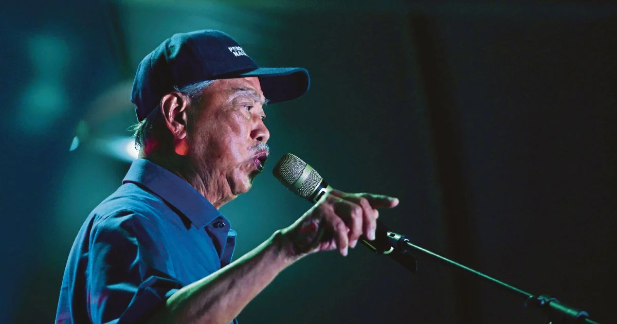 Johor Election: Muhyiddin Plays Down PAS Machinery Withdrawal as Bersatu Stands Alone