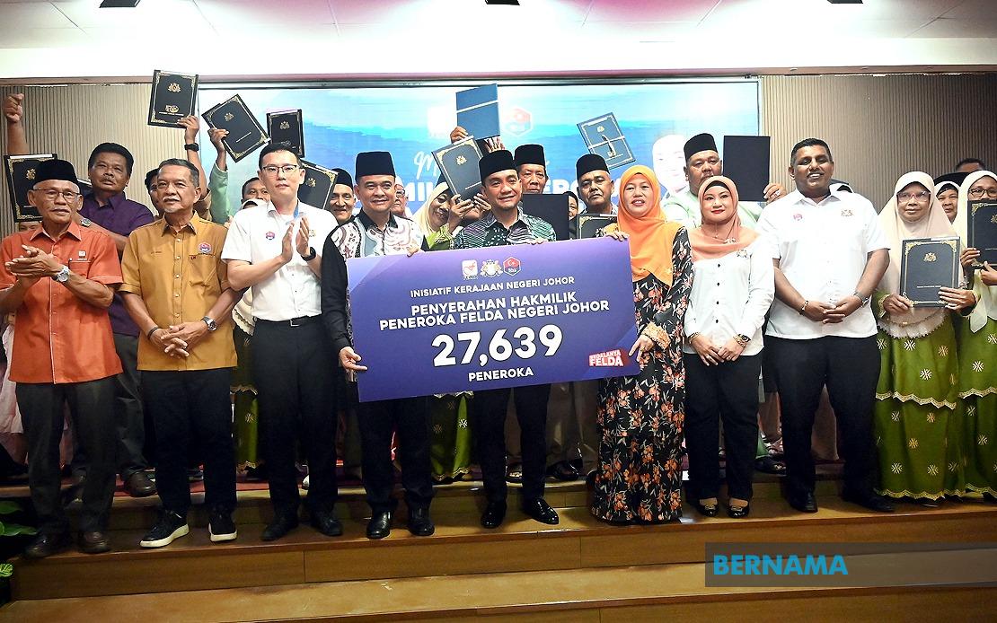 Johor Resolves Nearly All FELDA Land Title Cases in Major Settlement Push
