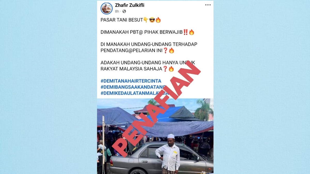 Terengganu FAMA Dismisses Foreign Trader Claims at Farmers' Markets