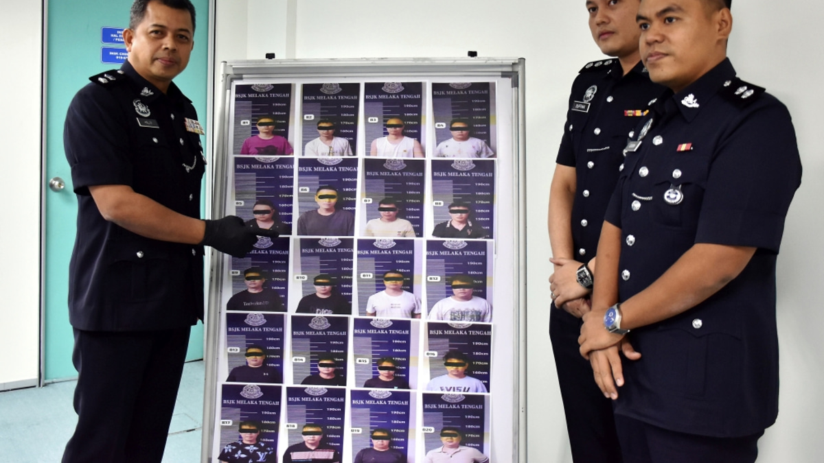 Police dismantle cross-border investment fraud ring, arrest 21 Chinese nationals in Melaka