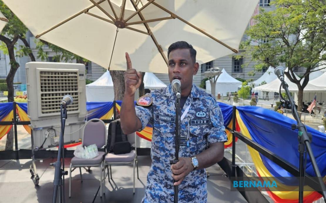 The Voice Behind the Roar: How Major Dinnesh Brings Malaysia's National Day Skies to Life