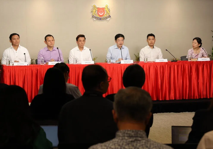 PM Lawrence Wong Reshuffles Singapore Cabinet, Fast-Tracking First-Term Ministers