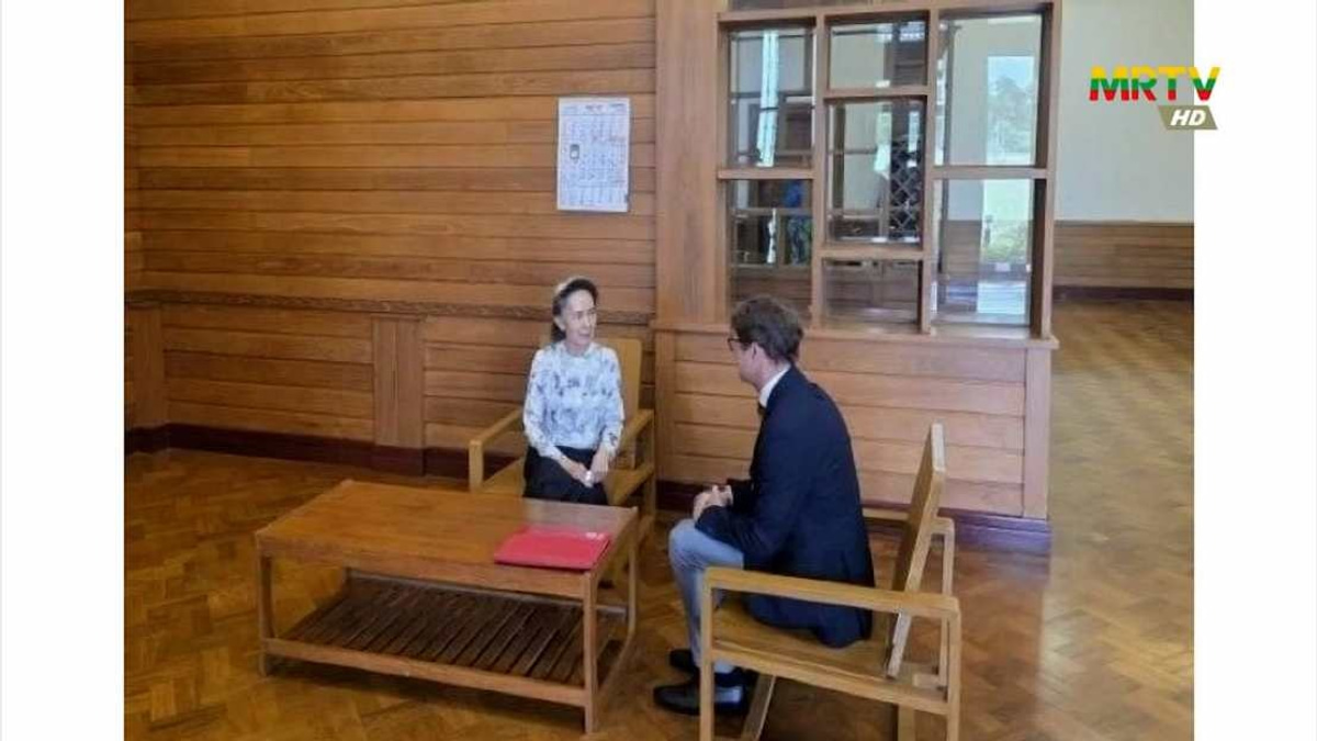 Myanmar Confirms Aung San Suu Kyi Met Red Cross Official as Pressure Mounts Over Her Detention