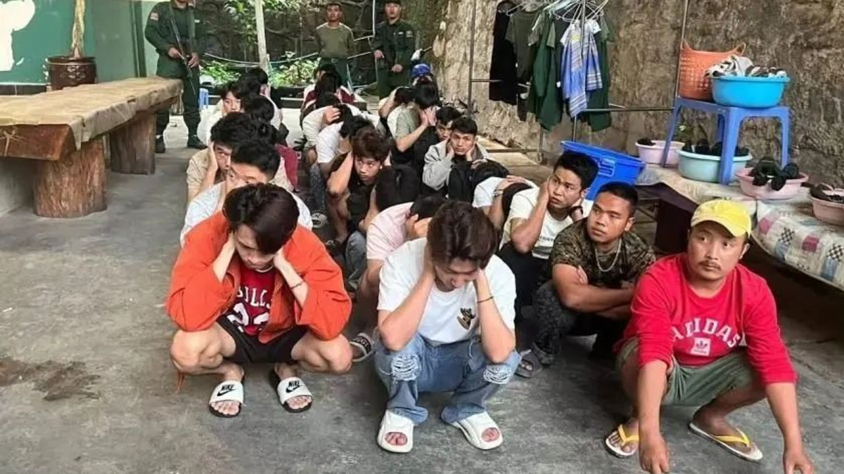 Four Chinese nationals held in Myanmar for running online scams and illegal gambling racket