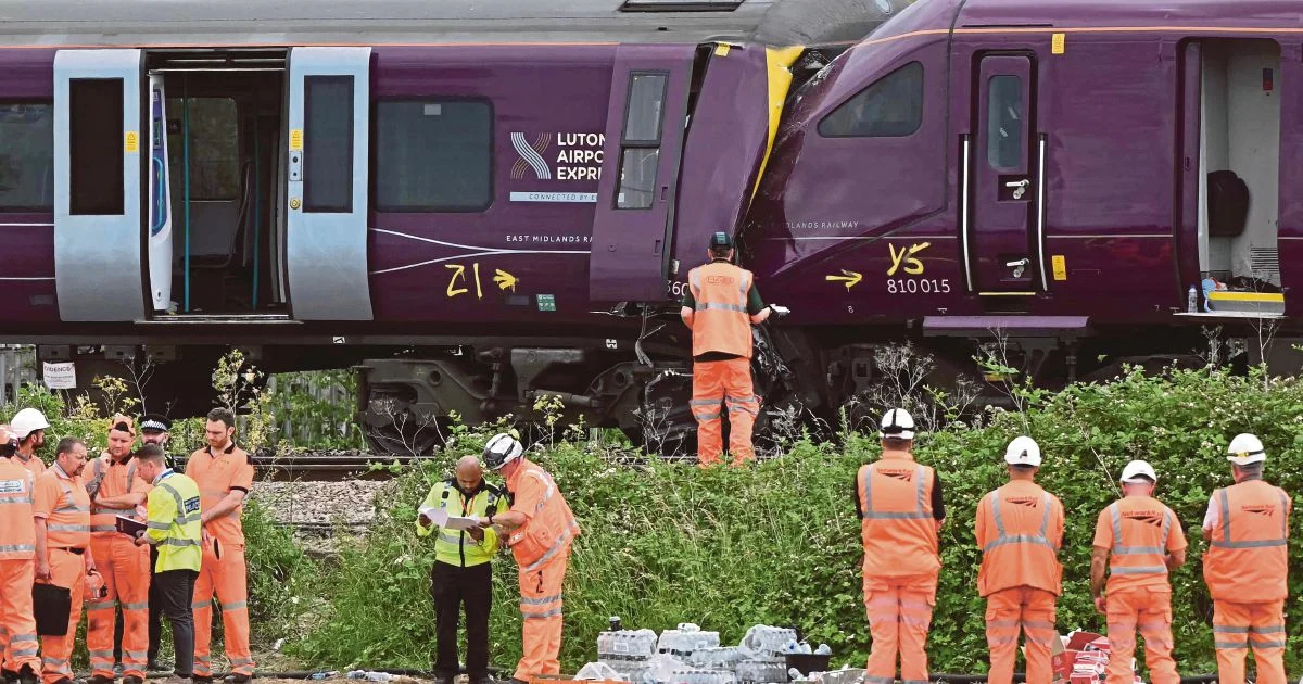 Train Driver Killed in Collision North of London as 28 Receive Hospital Treatment