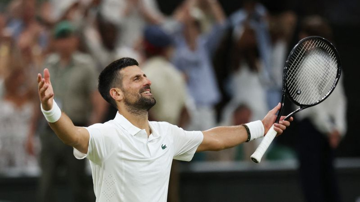 Djokovic Battles Past Auger-Aliassime in Epic Wimbledon Quarter-Final to Face Sinner