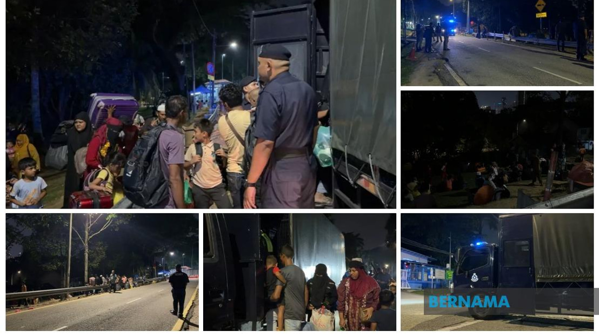 Rohingya Refugees Relocated from UNHCR Office to Police HQ for Documentation