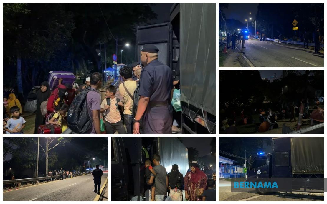 Rohingya Refugees Relocated from UNHCR Office to Police HQ for Documentation