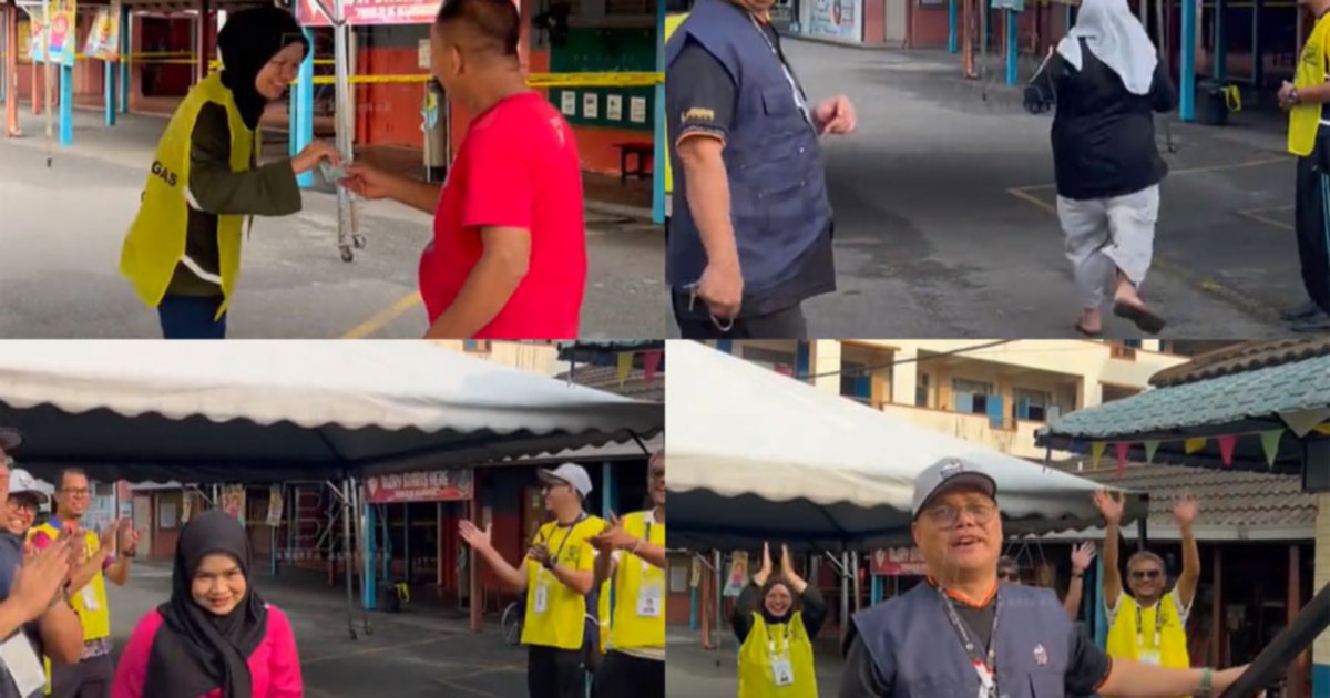 Race Against Time: Viral Video Shows Last-Minute Voting Rush in Negri Sembilan Election