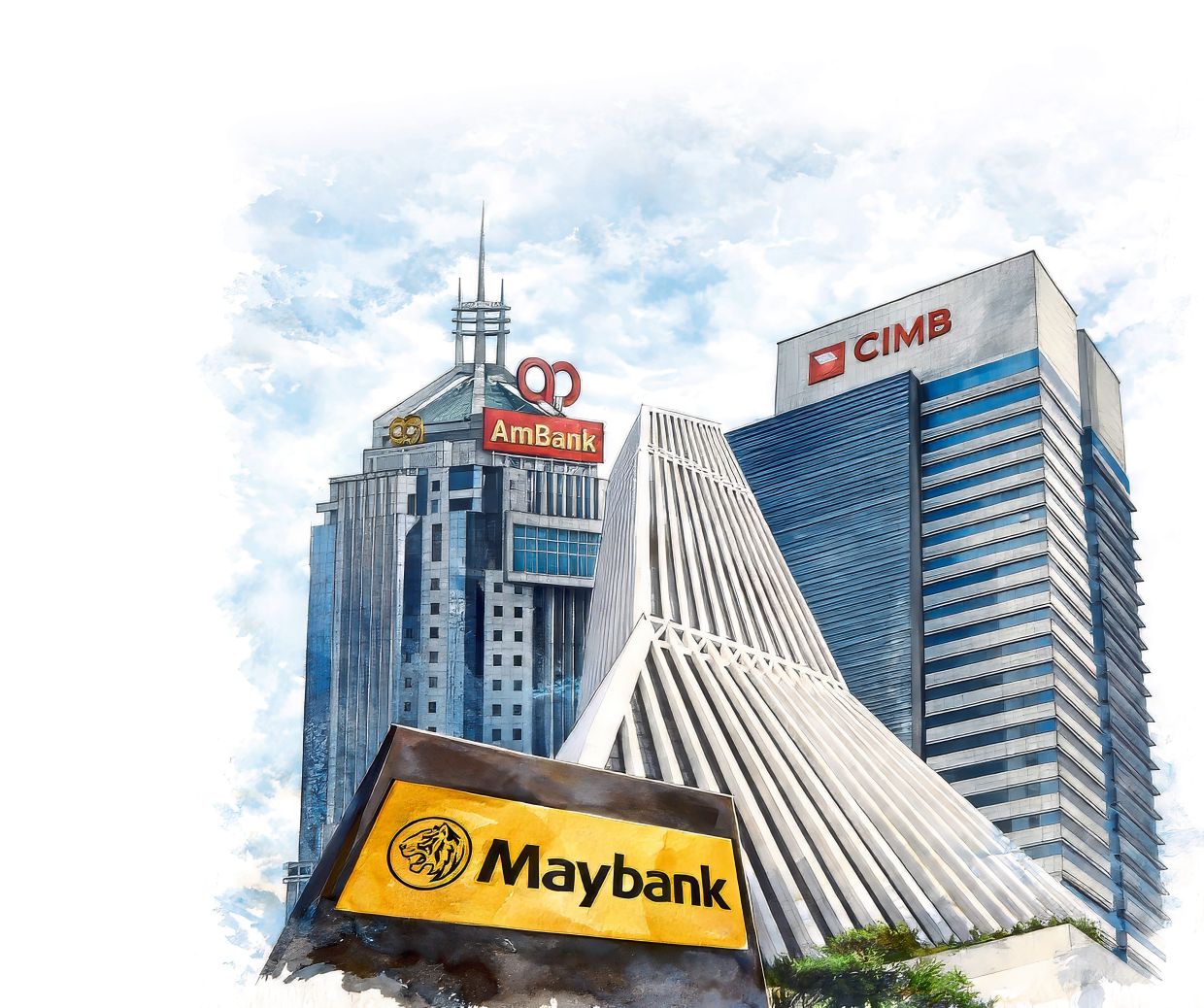 Malaysian Banks Face Mixed Signals as Geopolitical Tensions Ease but Rate Outlook Tightens