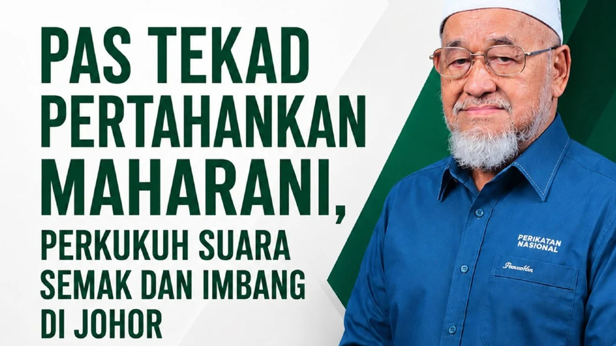 Johor PAS makes emotional appeal to voters ahead of Maharani by-election