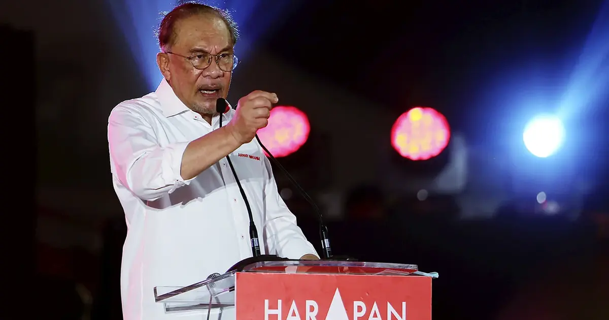 Anwar Warns Against Dragging Monarchy Into Negeri Sembilan Election Campaign