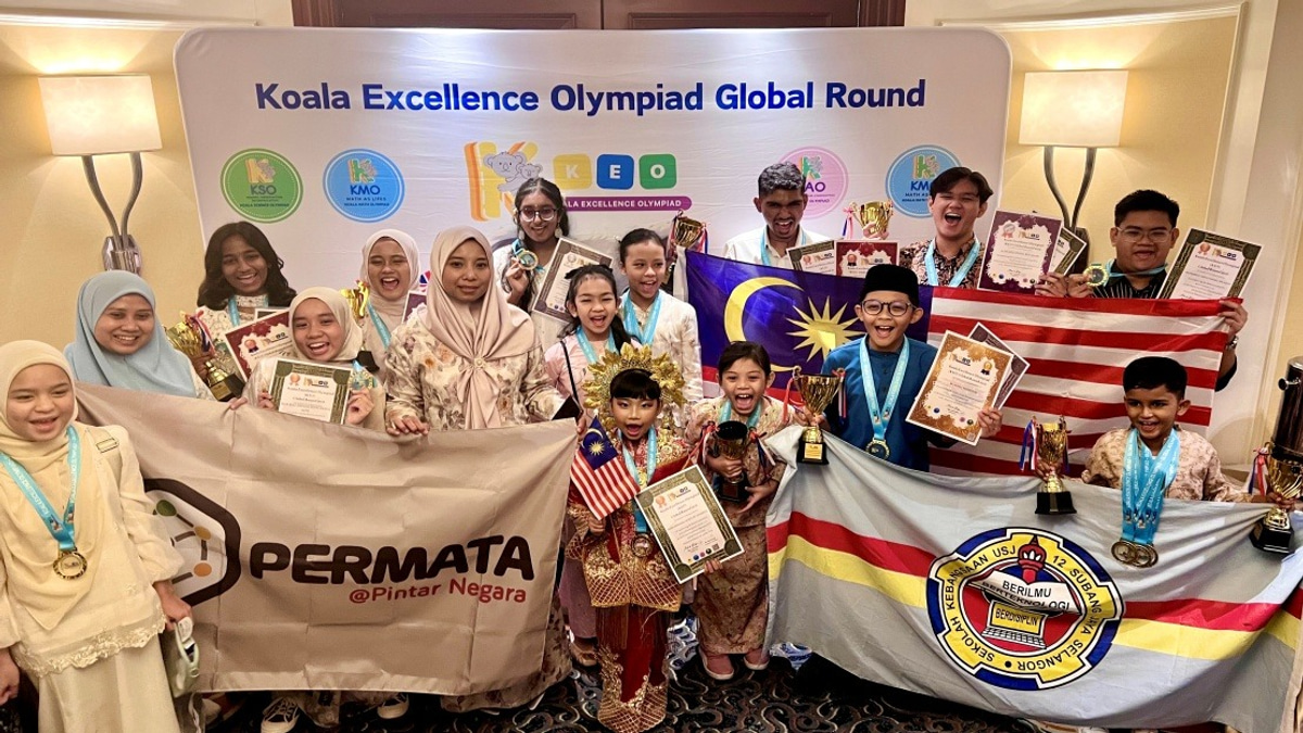 Malaysian Students Excel at International Koala Excellence Olympiad, Claiming 22 Medals in Macau