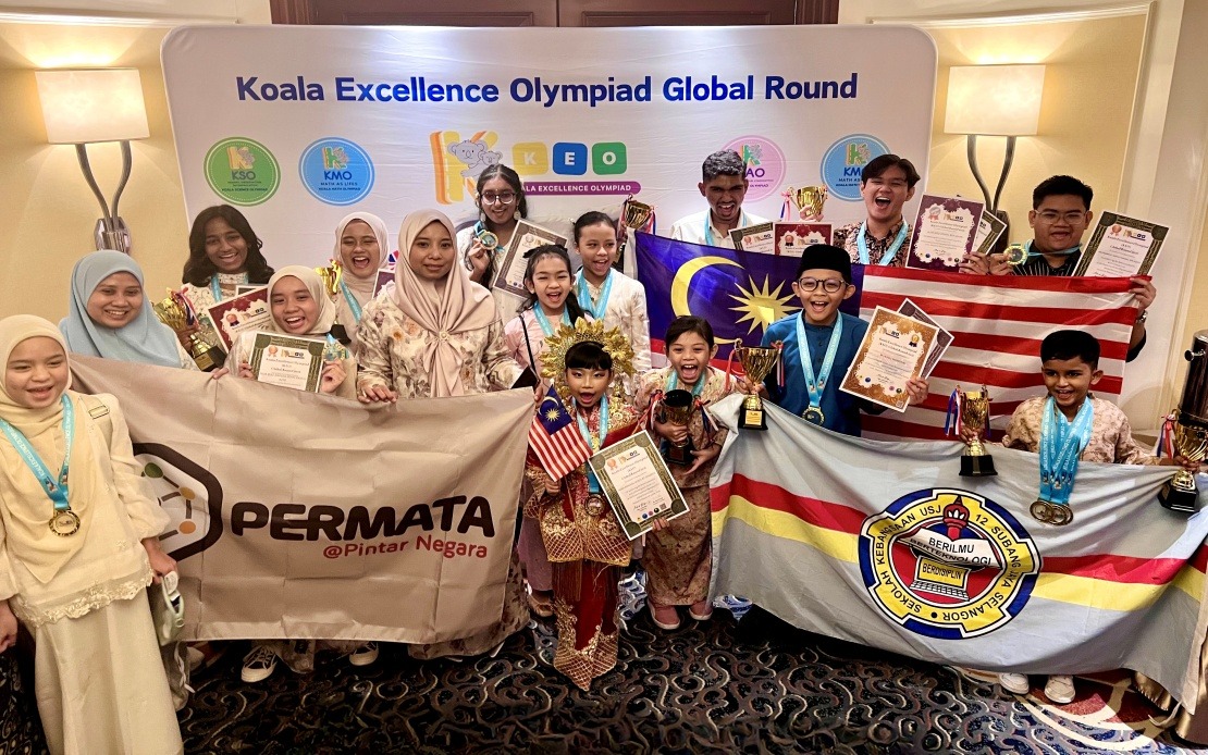 Malaysian Students Excel at International Koala Excellence Olympiad, Claiming 22 Medals in Macau