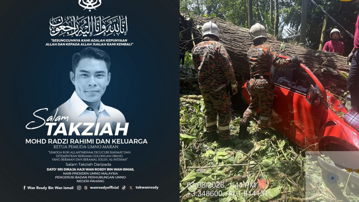 Pahang Mourns Death of Youth Leader Mohd Radzi in Bentong Tree Tragedy