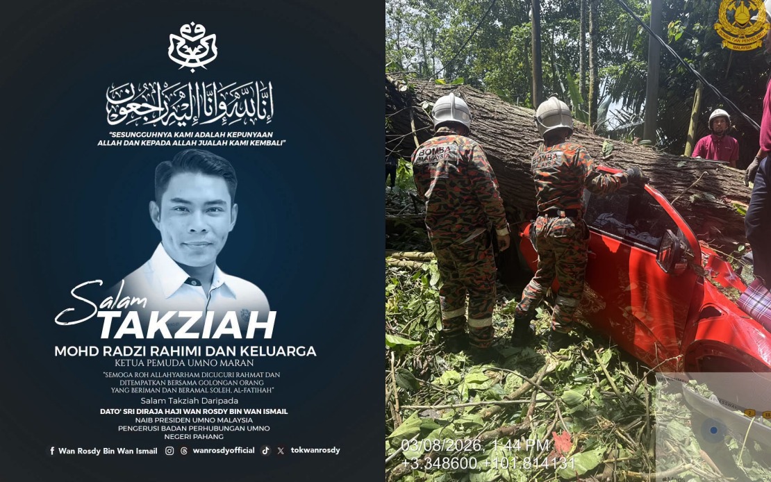 Pahang Mourns Death of Youth Leader Mohd Radzi in Bentong Tree Tragedy