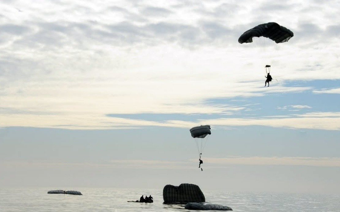 Six PASKAL Personnel Rescued After Parachute Exercise Goes Off Course in South China Sea