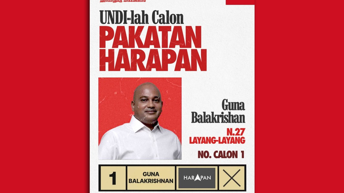 Guna Pledges Inclusive Development for Layang-Layang in Johor Election Campaign