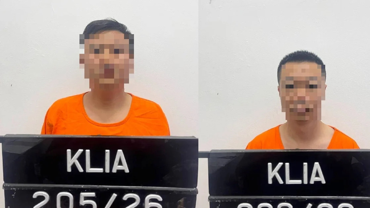 Two Chinese men remanded in connection with alleged mid-air theft on Dili-KLIA flight