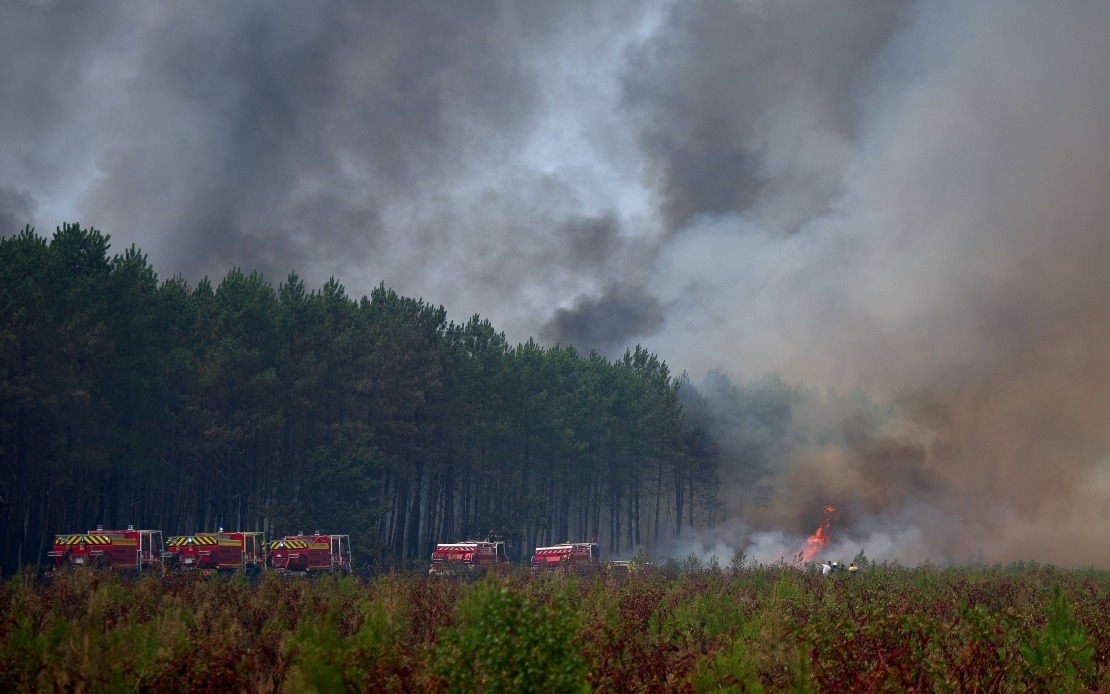 France's Wildfire Crisis: 89 Firefighters Injured as Blazes Spread Across Nation