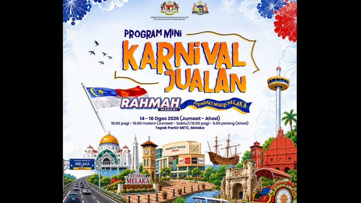 Melaka to Host Three-Day KPDN Mini Carnival Targeting 10,000 Visitors