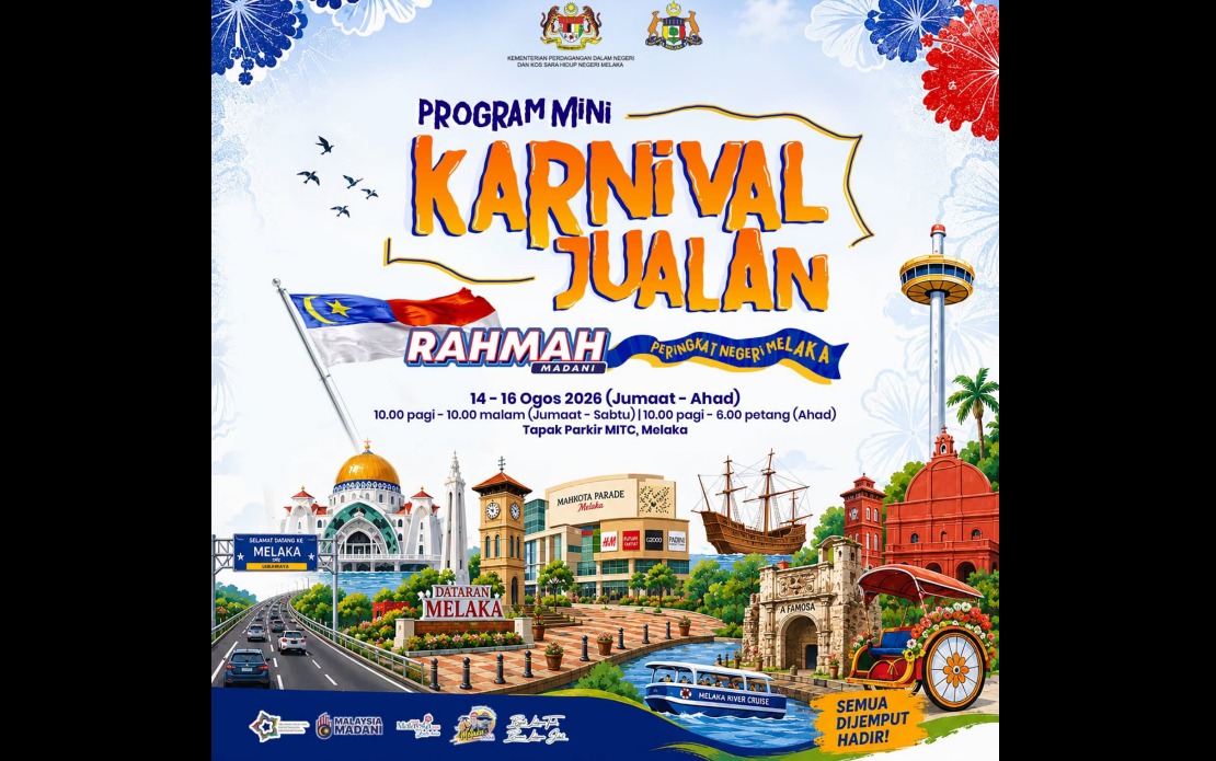Melaka to Host Three-Day KPDN Mini Carnival Targeting 10,000 Visitors